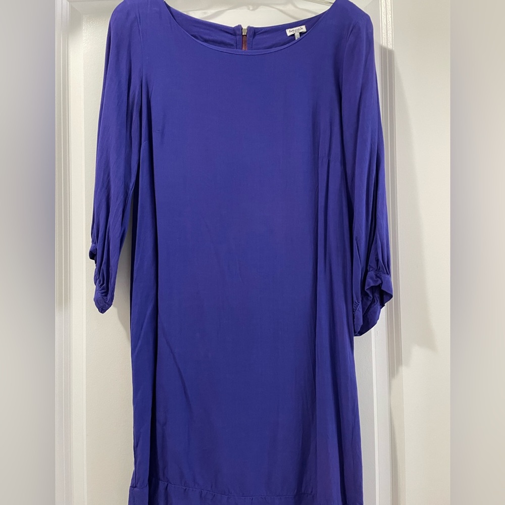Royal Blue fitted shirt dress from South Moon Under